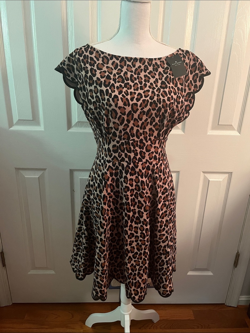 NWT Kate spade leopard print dress size M